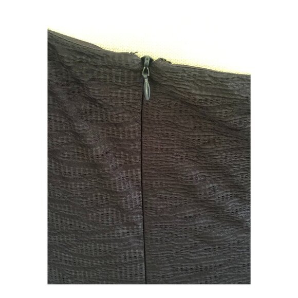 David Meister Navy One-Shoulder Beaded Cocktail Dress – Size 12 - Picture 7 of 14